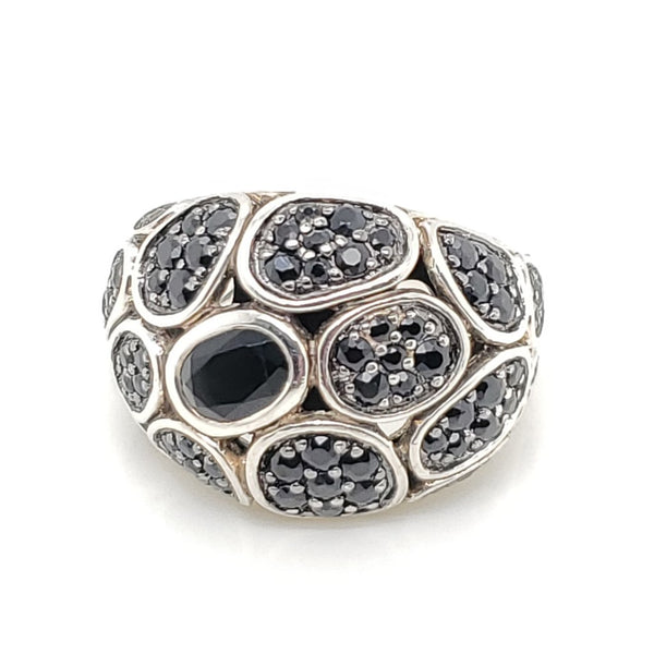 John Hardy Kali Black Sapphire Ring