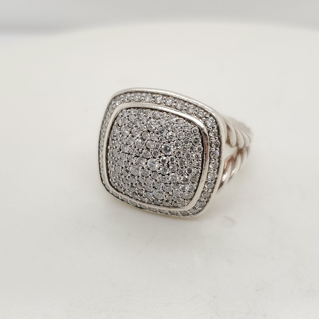 David Yurman 17Mm Diamond Albion Ring