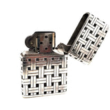 John Hardy Sterling Silver Woven Design Lighter In Box